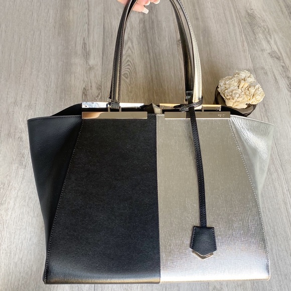 Fendi Handbags - SOLD✖️Fendi 3Jours Two Tone Shoulder Bag Tote